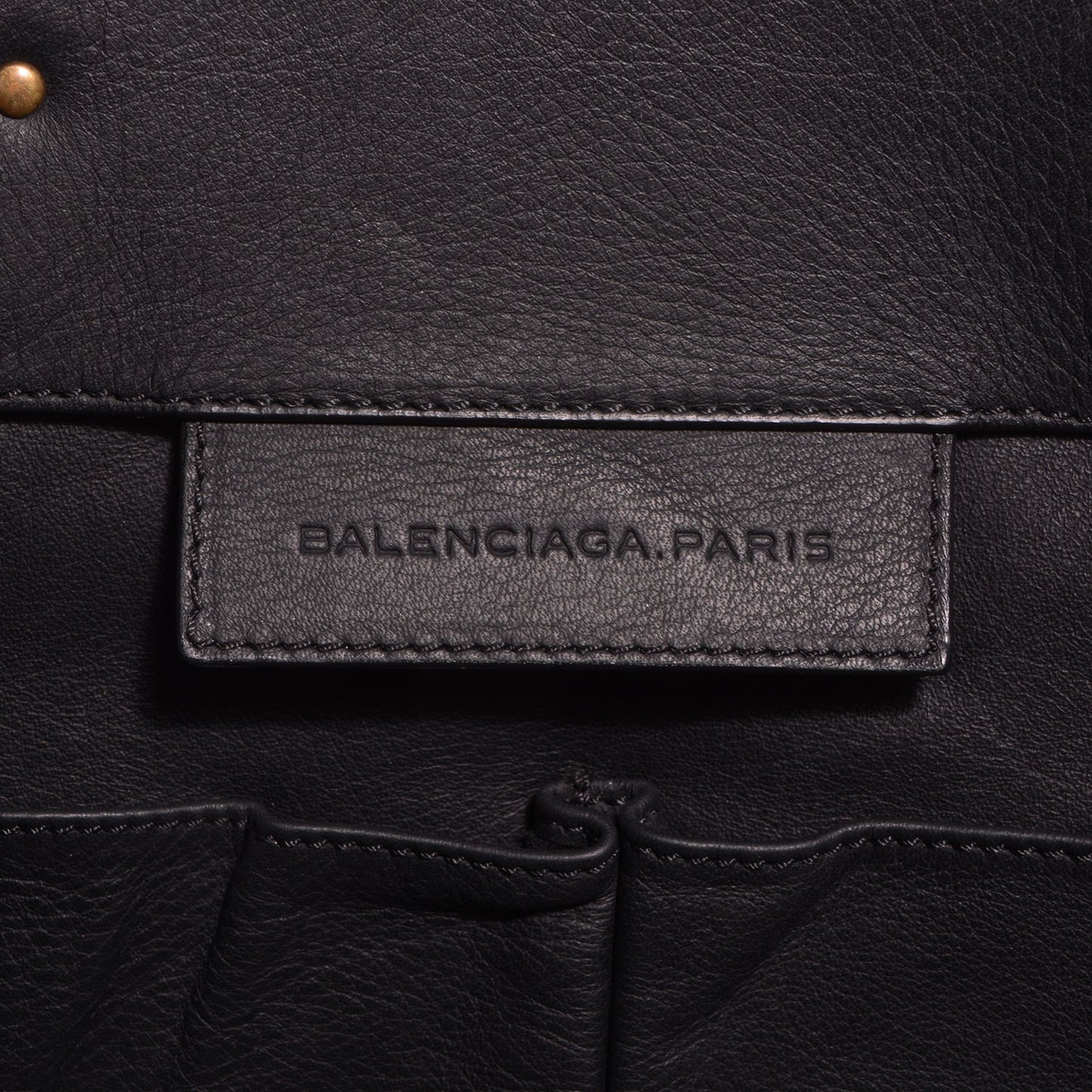 Supple Calfskin Papier A4 Tote Black