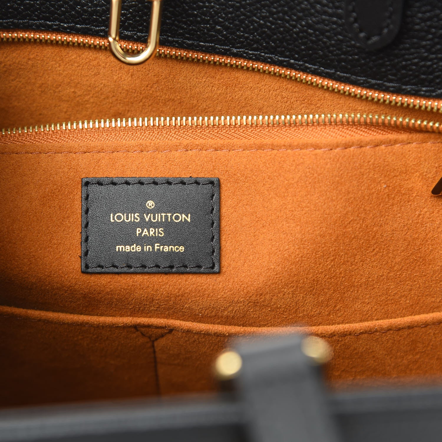 Louis Vuitton Empreinte Monogram Giant Onthego MM Black 7 of 10