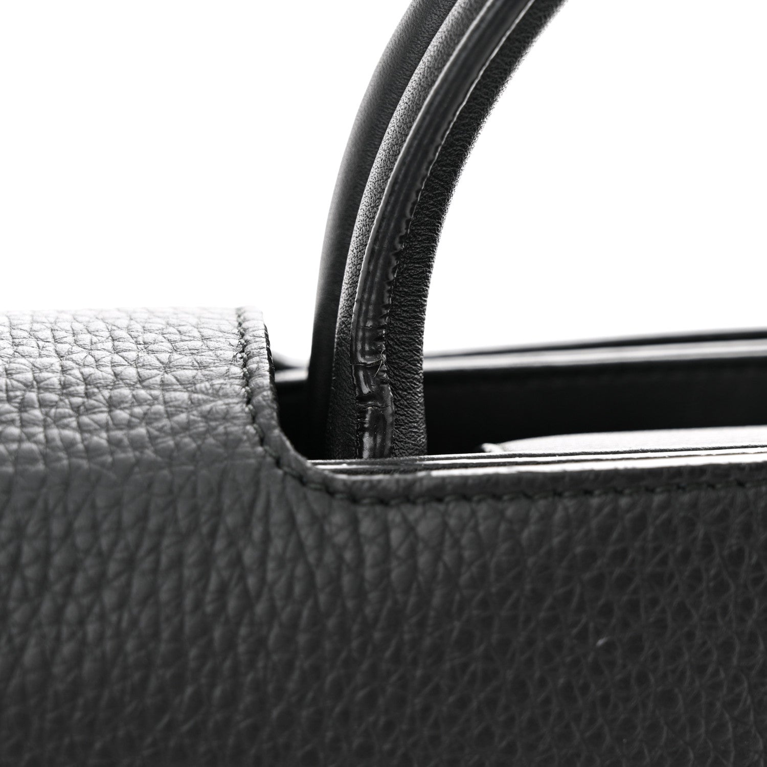 Christian Dior Grained Calfskin Medium Diorever Flap Black 18 of 18