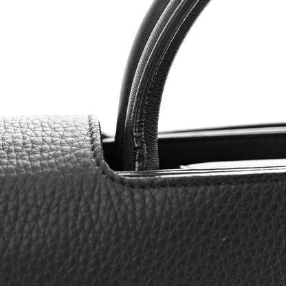 Christian Dior Grained Calfskin Medium Diorever Flap Black 18 of 18