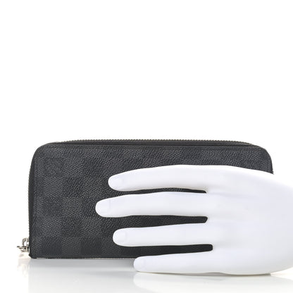 Louis Vuitton Damier Graphite Zippy Organizer Wallet 2 of 8