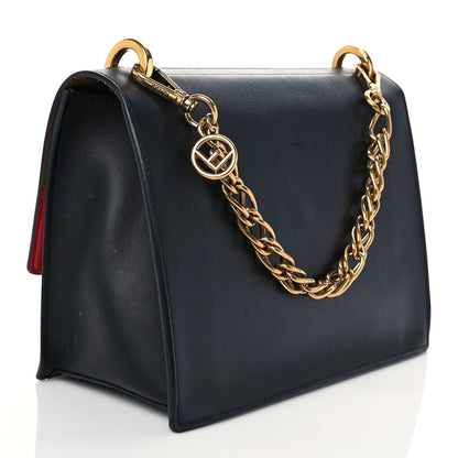 Fendi Vitello Grace F is Fendi Kan U Shoulder Bag Black 3 of 7