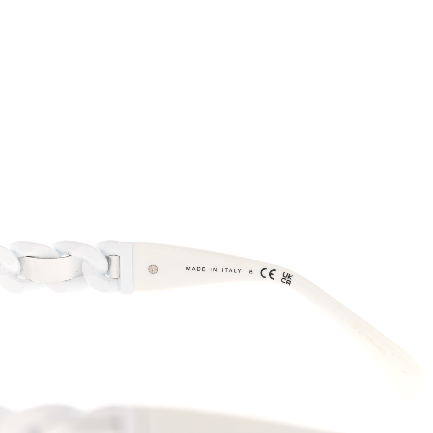 Chanel Acetate Chain Sunglasses 5465-Q White 6 of 10