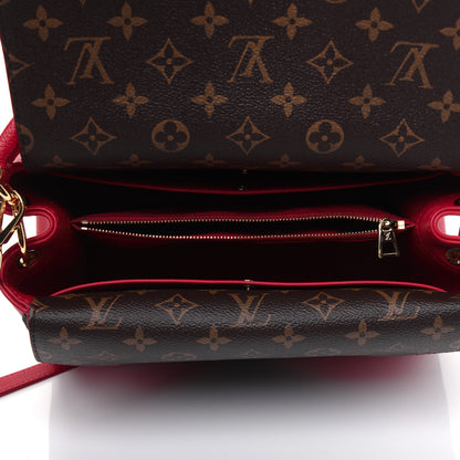 Louis Vuitton Grained Calfskin Monogram Double V Rubis 6 of 19