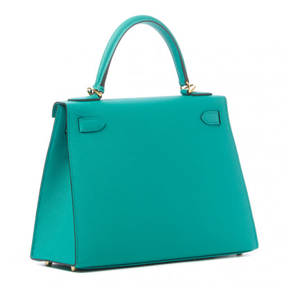 Hermes Epsom Kelly Sellier 28 Vert Verone 2 of 32