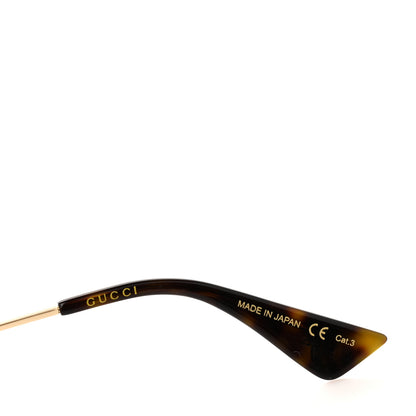 Gucci Web Aviator Sunglasses GG0062S Green Red 6 of 7