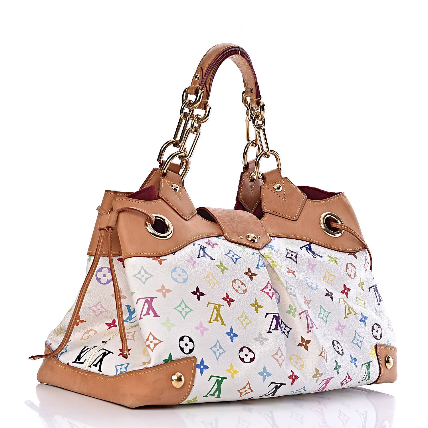 Louis Vuitton Monogram Multicolor Ursula White 3 of 14