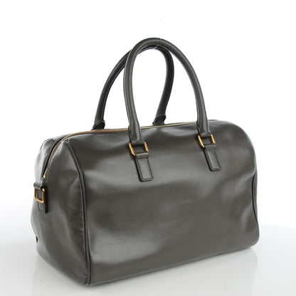 Saint Laurent Calfskin Classic Duffle 6 Earth 3 of 7