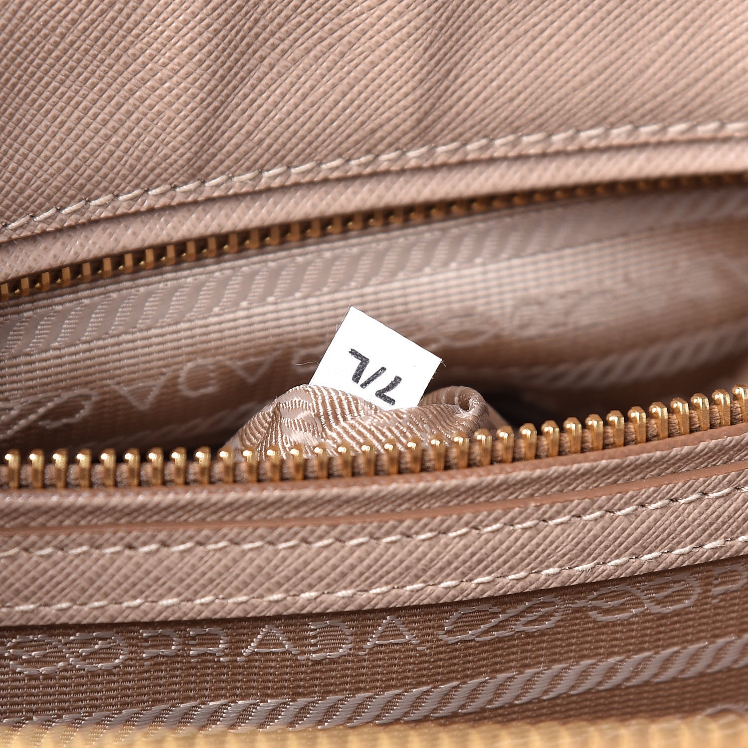 Prada Saffiano Lux Large Galleria Double Zip Tote Cammeo 9 of 14