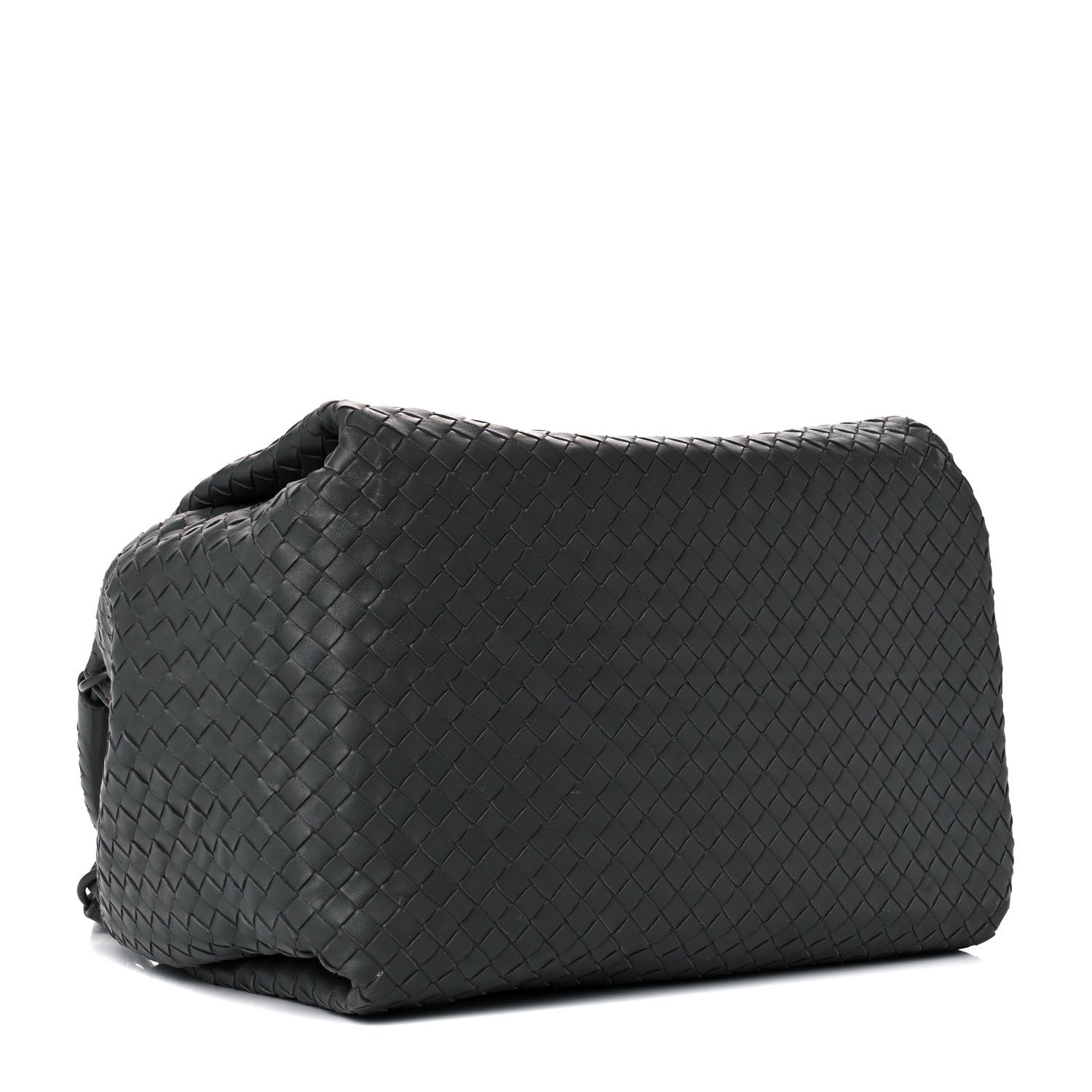 Bottega Veneta Nappa Intrecciato Parachute Bag Grey 4 of 14