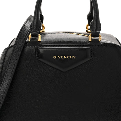 Givenchy Tumbled Buffalo Mini Antigona Cube Bag Black 7 of 9