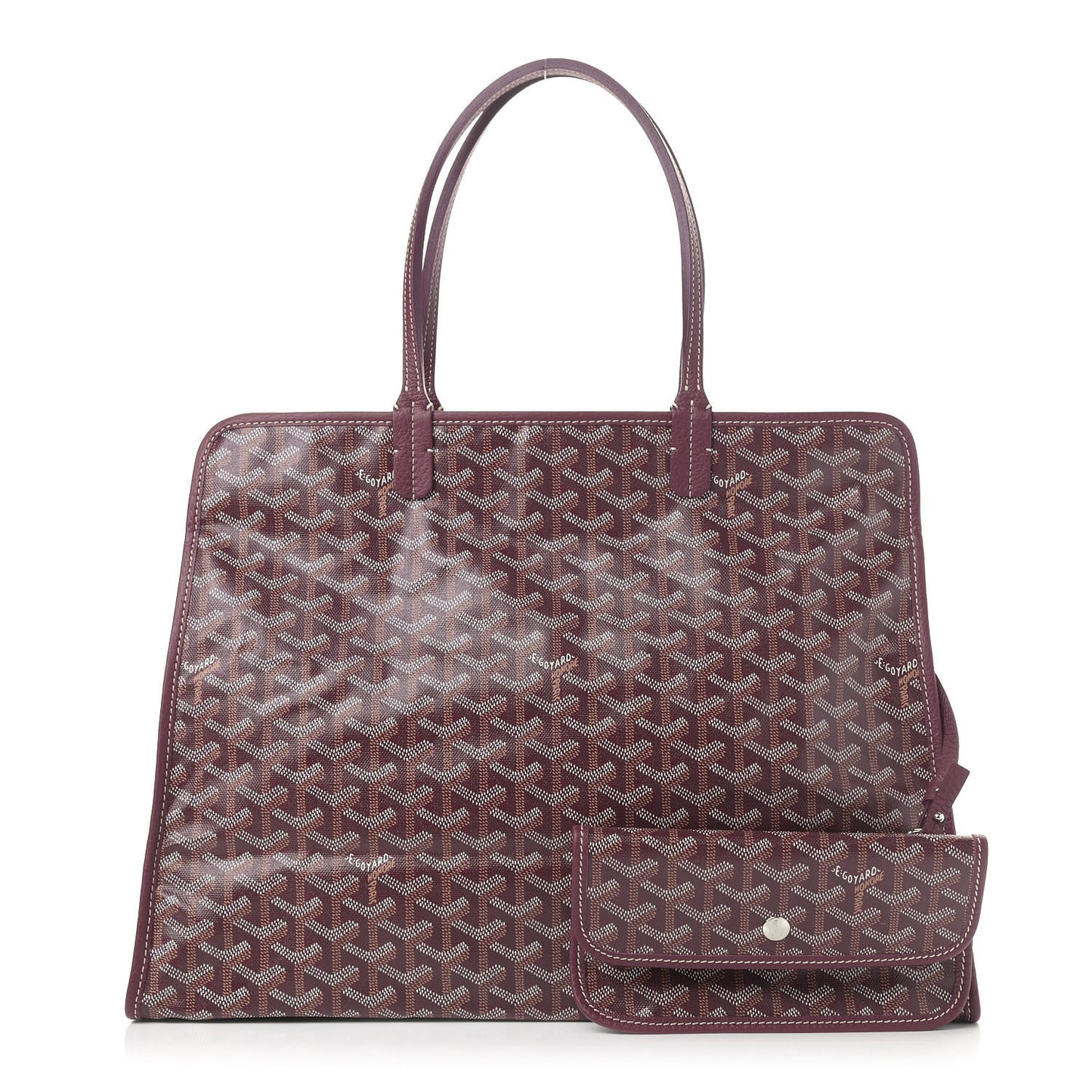Goyardine Sac Hardy Pet Carrier PM Burgundy