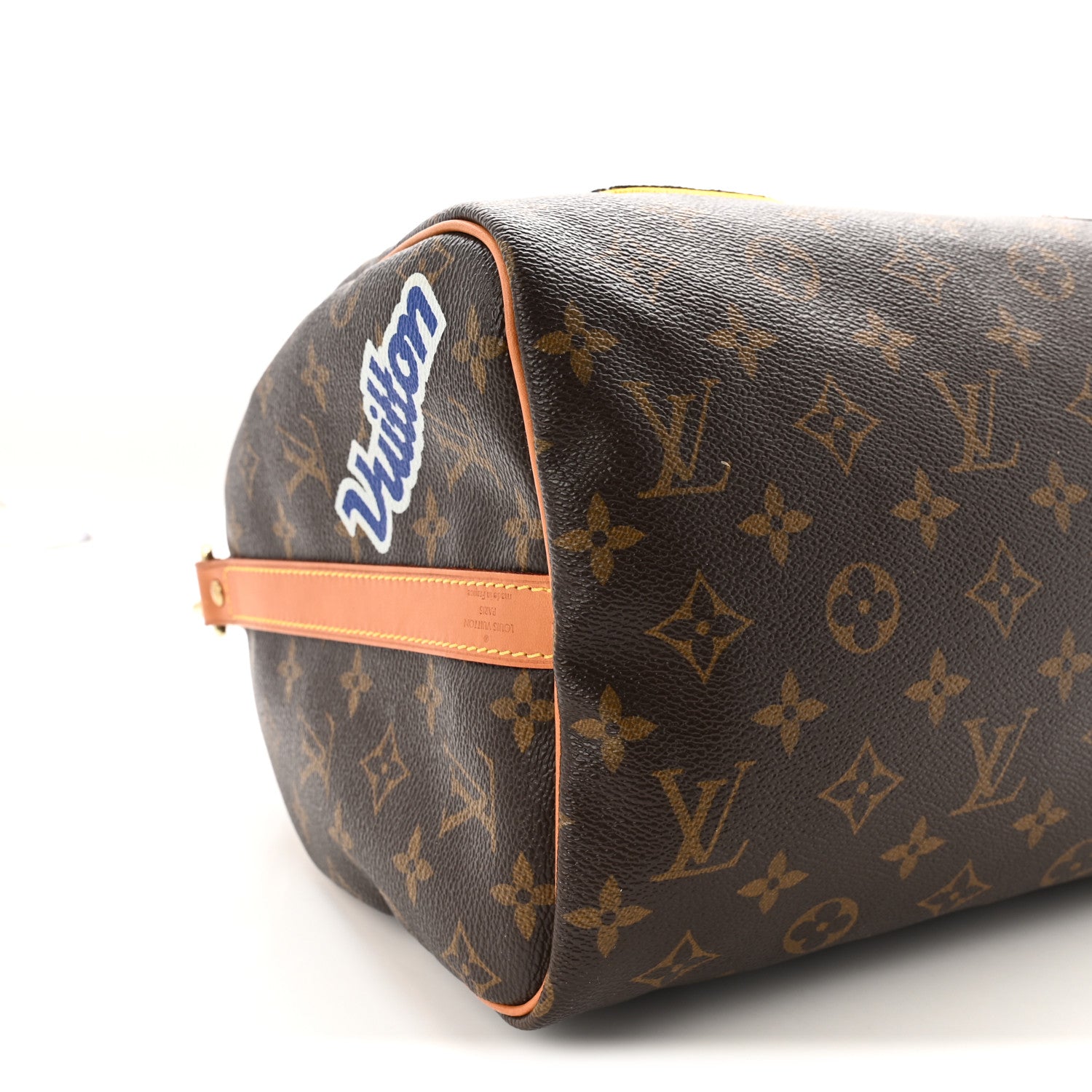 Louis Vuitton Monogram Patches Speedy Bandouliere 30 8 of 9
