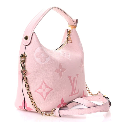 Louis Vuitton Empreinte Monogram Giant By The Pool Marshmallow Hobo PM Bouton De Rose 3 of 9