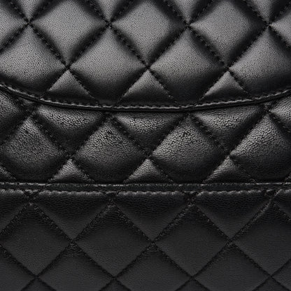 Chanel Lambskin Quilted Large Urban Spirit Backpack Black 15 of 17