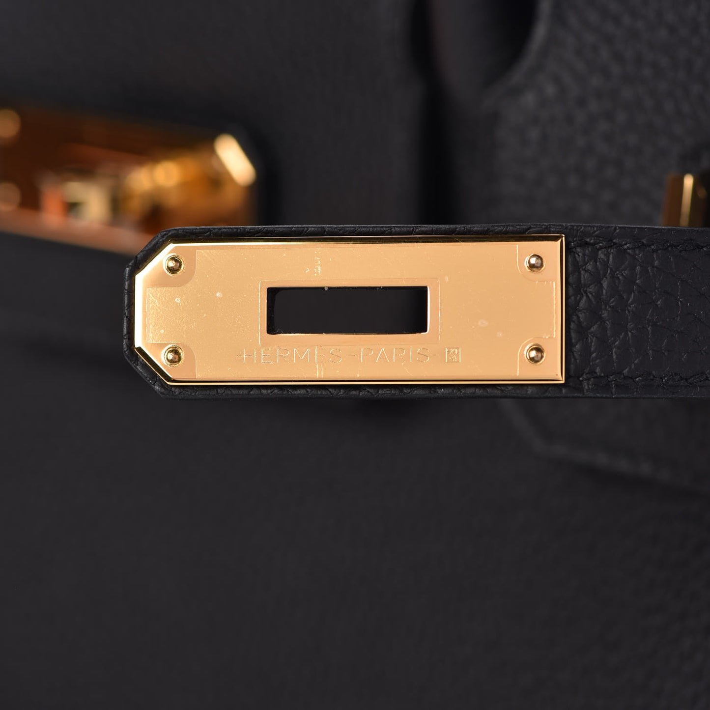 Togo Birkin 30 Black
