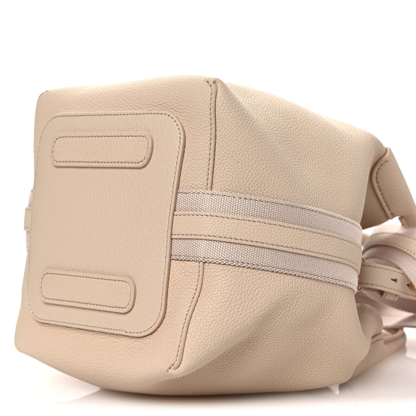 Grained Calfskin Small Bale Bag Marble