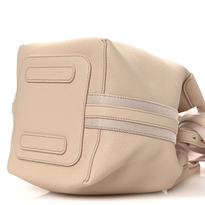 Loro Piana Grained Calfskin Small Bale Bag Marble 10 of 11