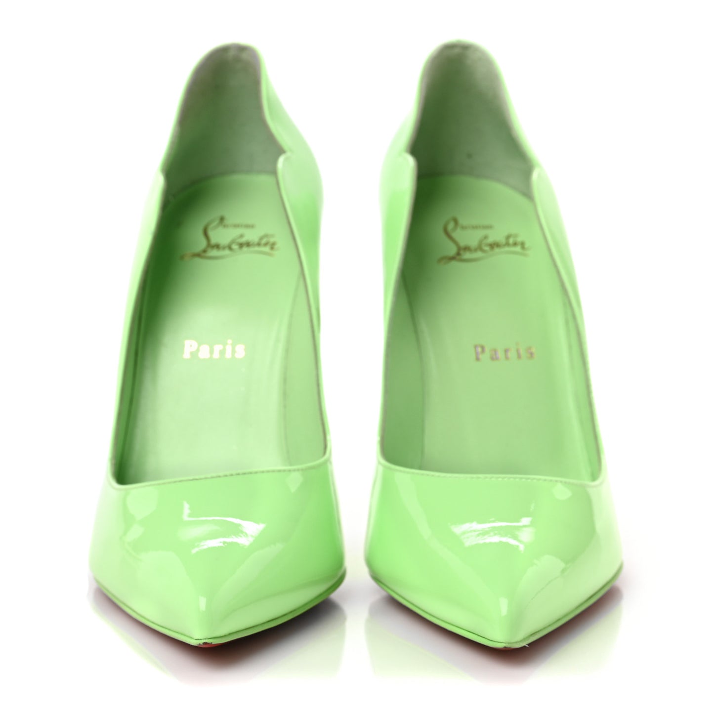 Patent Hot Chick 100 Pumps 38 Tropique