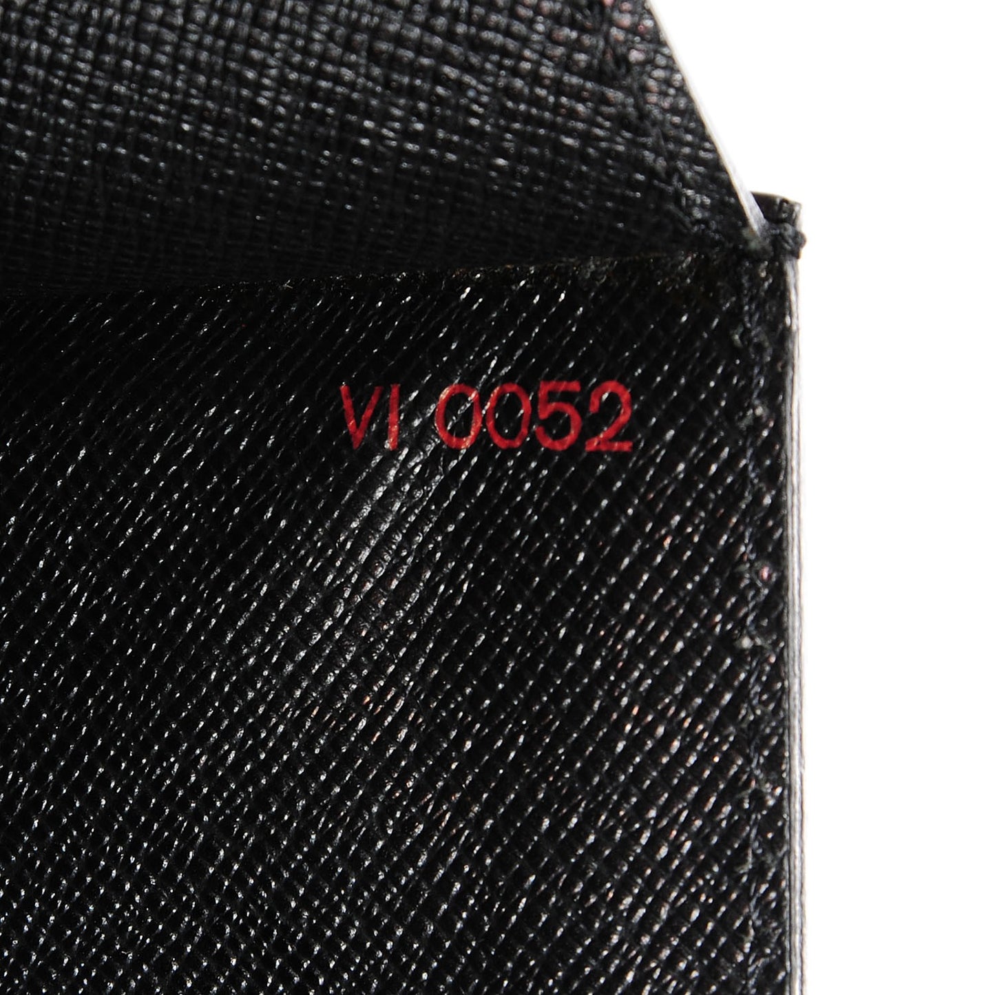 Epi Pochette Sellier Dragonne Clutch Black