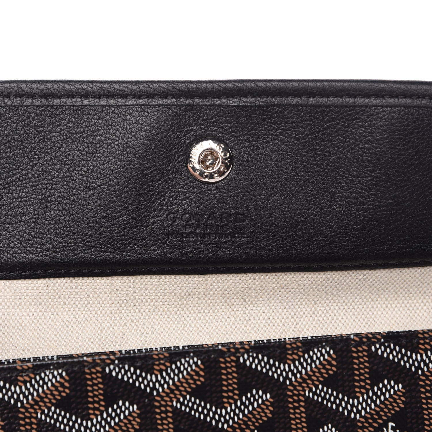 Goyard Goyardine Pouch Black 6 of 8