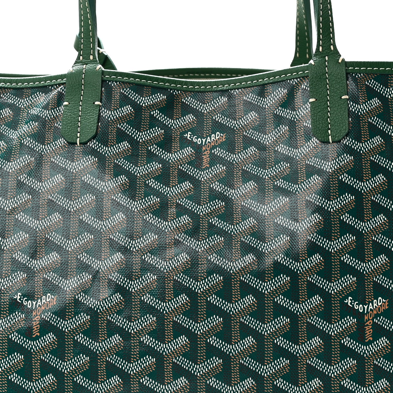 Goyard Goyardine Saint Louis PM Green 9 of 11