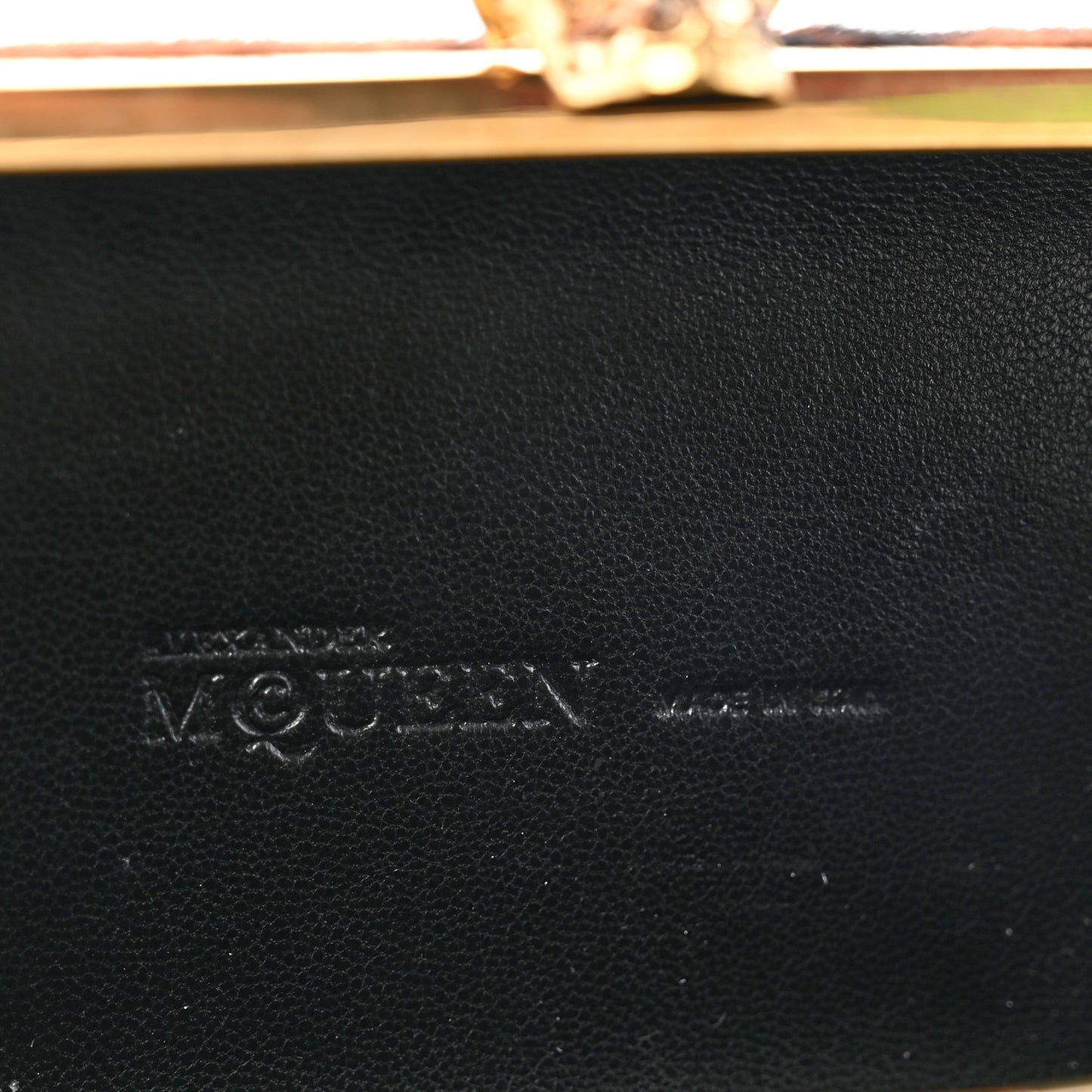 Calf Hair Leopard Print Skull Box Clutch