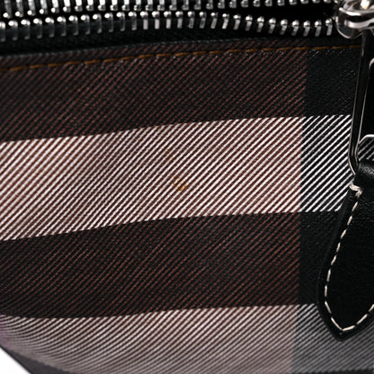 Burberry E-canvas Check Bum Bag Dark Birch Brown 14 of 14