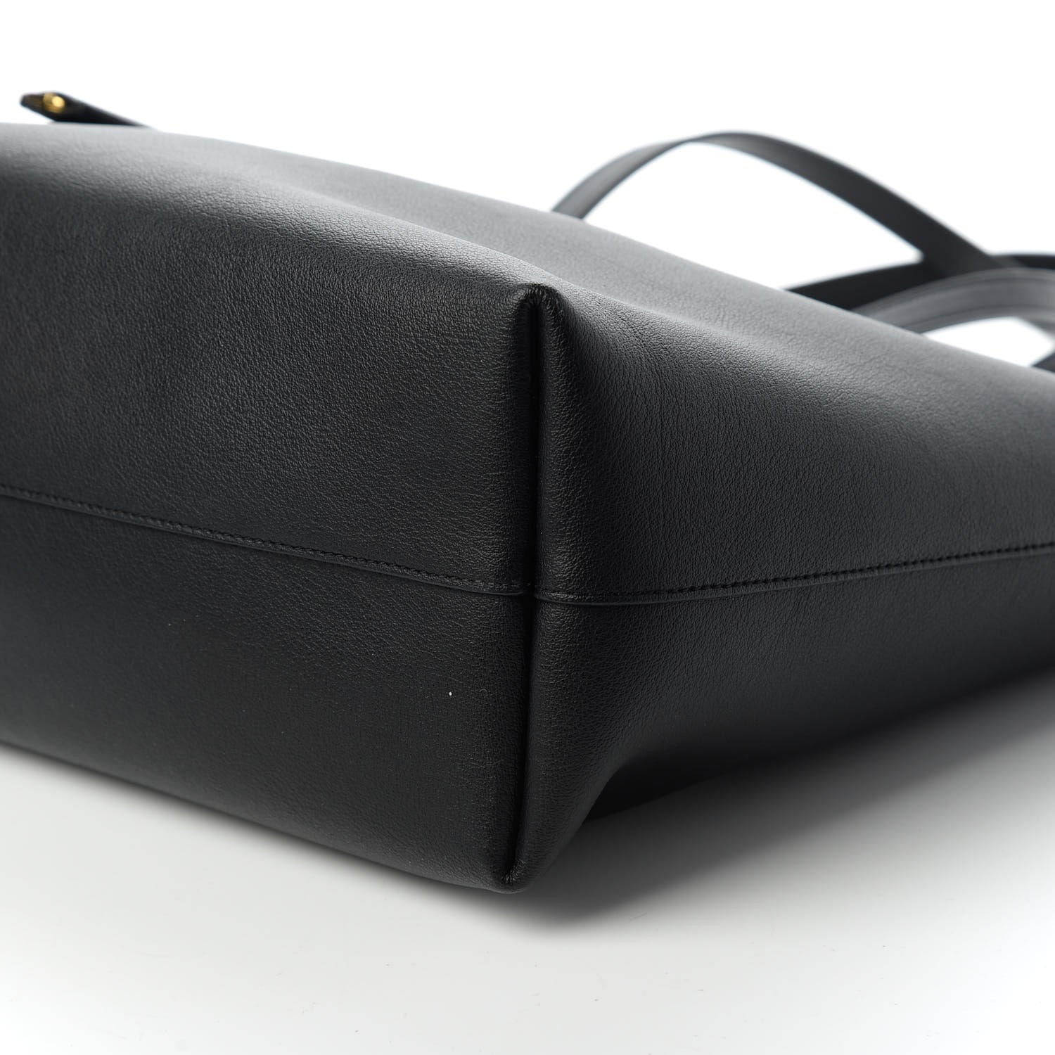 Saint Laurent Calfskin Large Shopping Tote Black 7 of 10