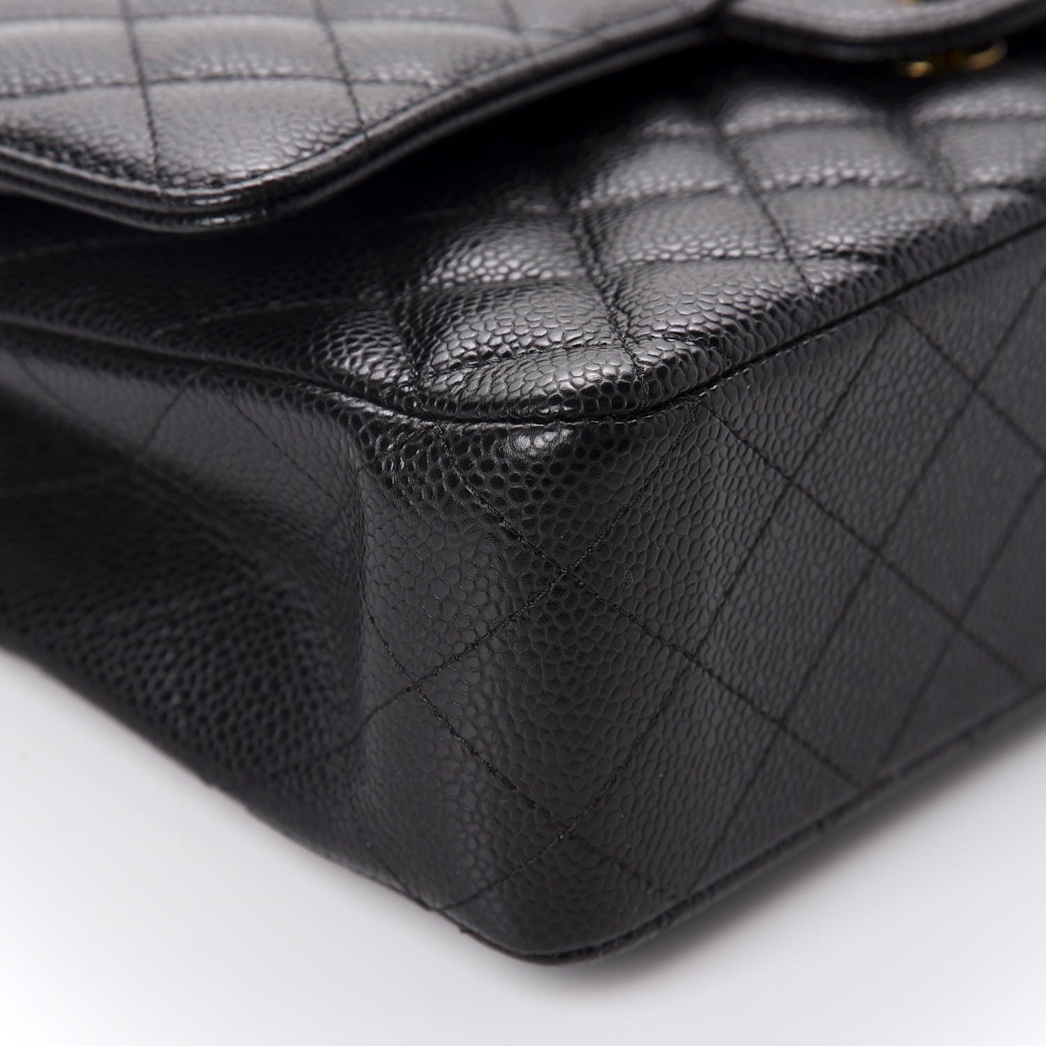 Chanel Caviar Quilted Medium Double Flap Black 5 of 10