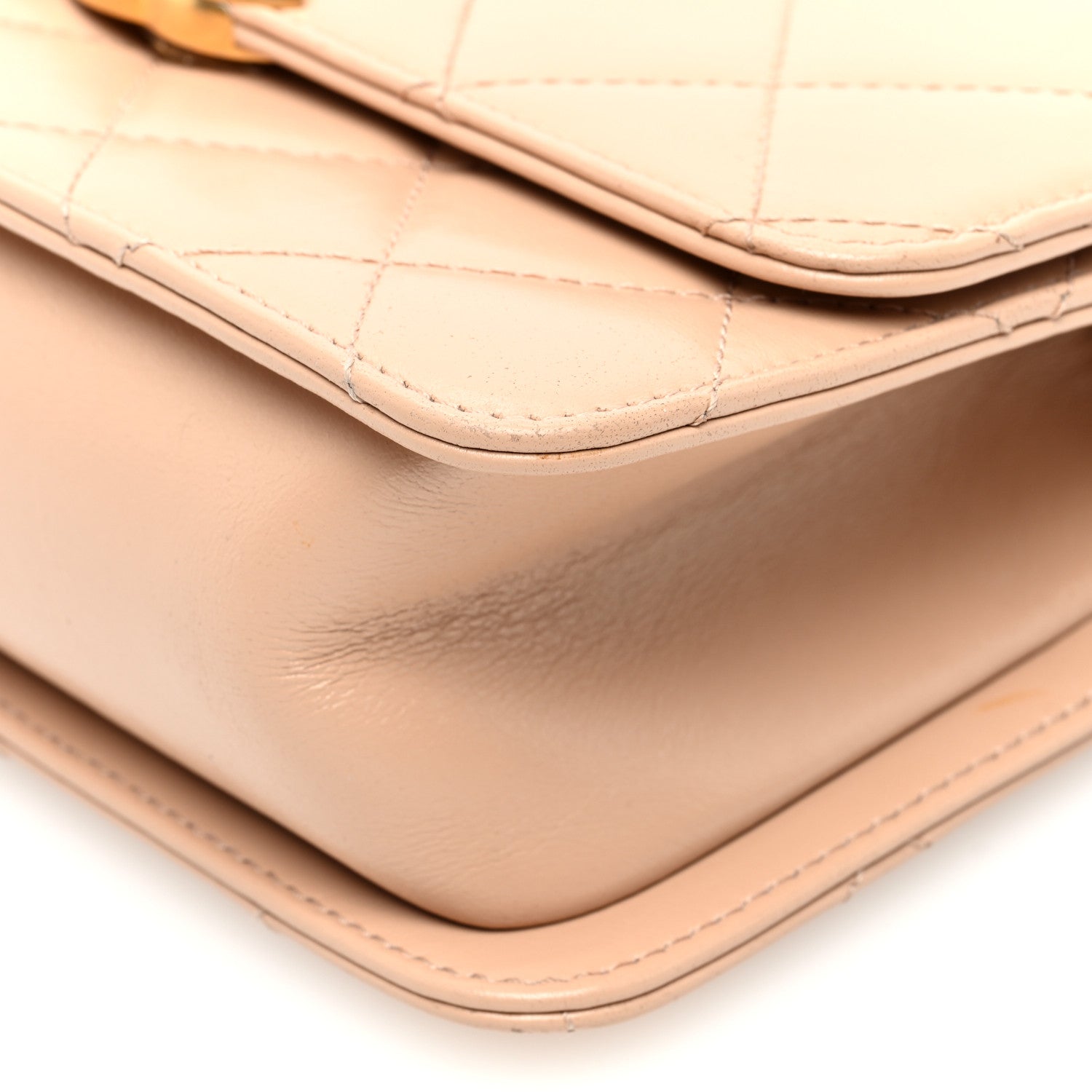 Chanel Calfskin Quilted Mini Perfect Fit Flap Beige 10 of 10