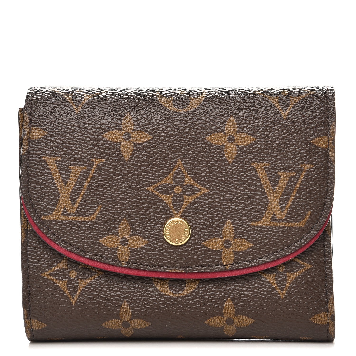 Louis Vuitton Monogram Ariane Compact Wallet Fuchsia 1 of 10