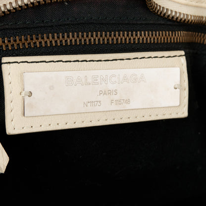 Balenciaga Agneau Classic Hardware City Blanc Creme Light Craie 7 of 12