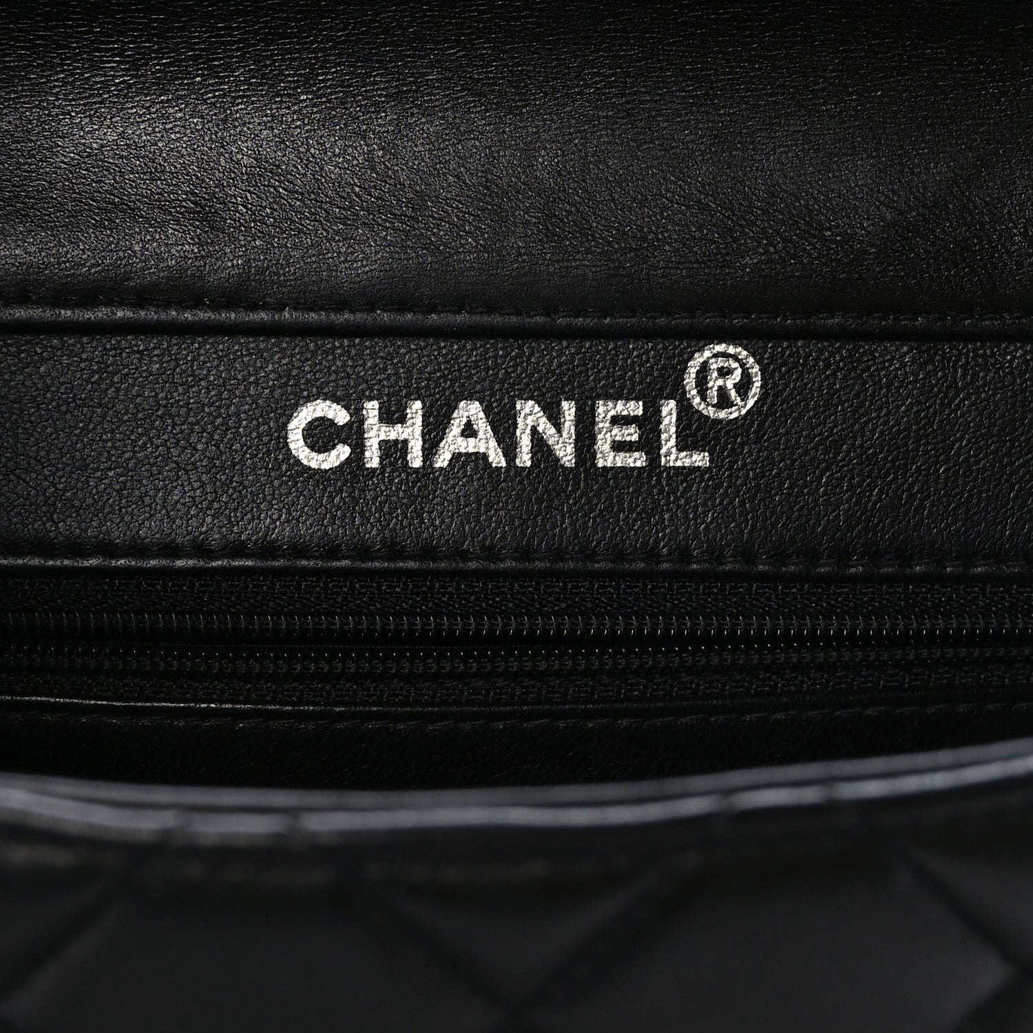 Chanel Lambskin Quilted Medium Double Sided Flap Black 7 of 9
