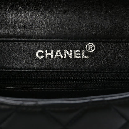 Chanel Lambskin Quilted Medium Double Sided Flap Black 7 of 9