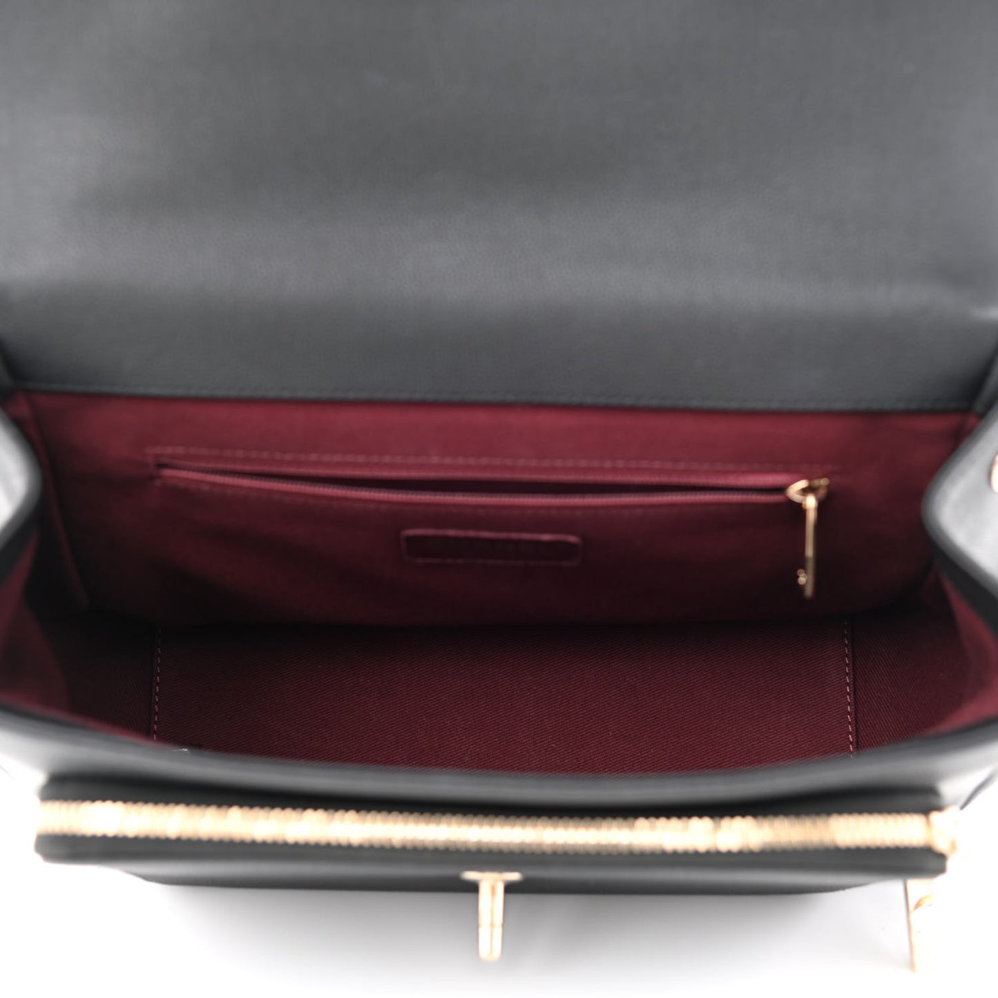 Caviar Quilted Large Business Affinity Flap Black