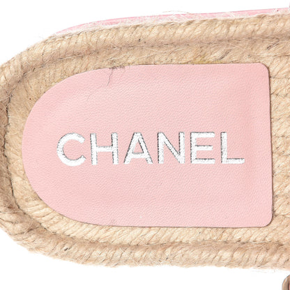 Chanel Lambskin Mules Elastic 36 Pink 6 of 11