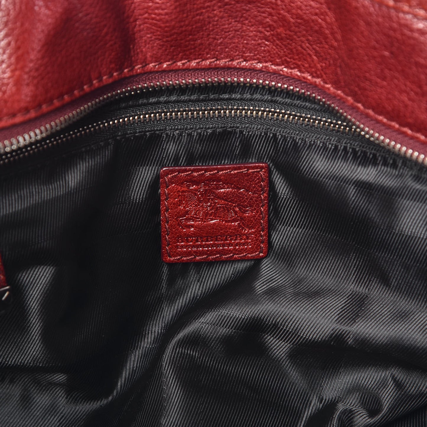 Calfskin Ashmore Tote Burgundy