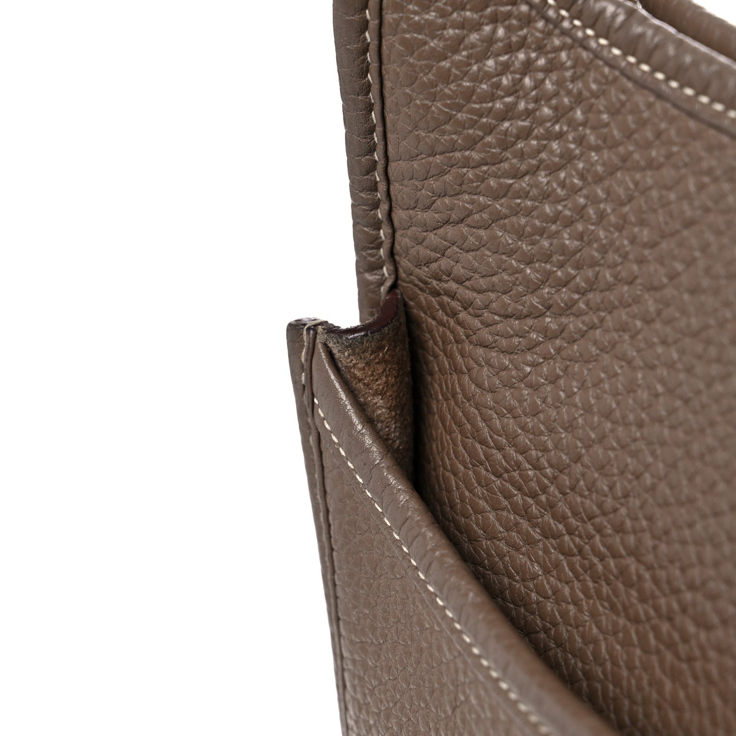 Hermes Taurillon Clemence Evelyne III PM Etoupe 16 of 20