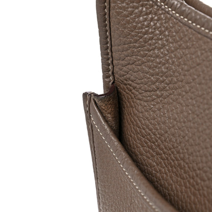 Hermes Taurillon Clemence Evelyne III PM Etoupe 16 of 20