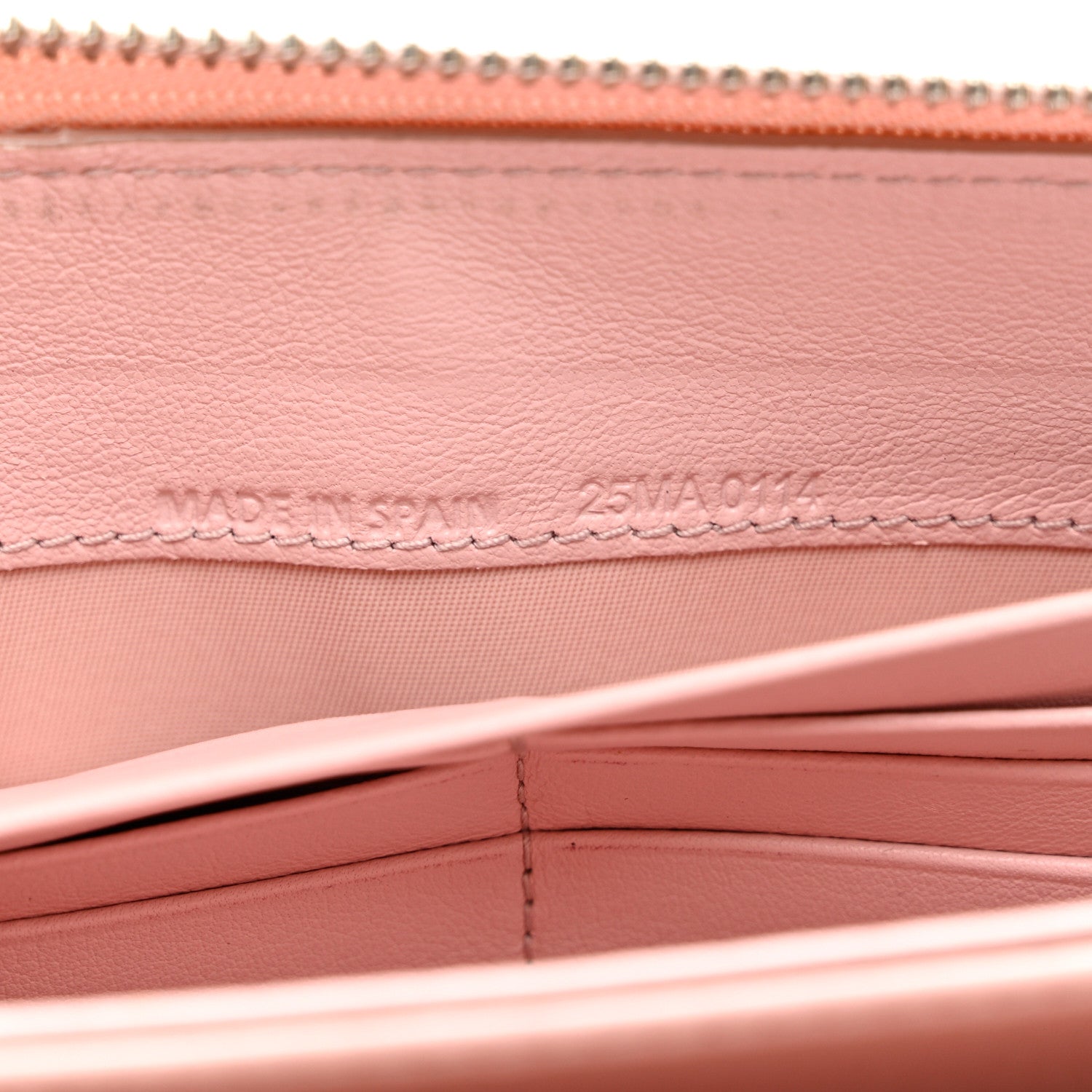 Christian Dior Patent Cannage Lady Dior Continental Zip Wallet Pink 6 of 7