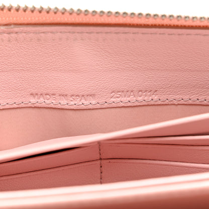 Christian Dior Patent Cannage Lady Dior Continental Zip Wallet Pink 6 of 7