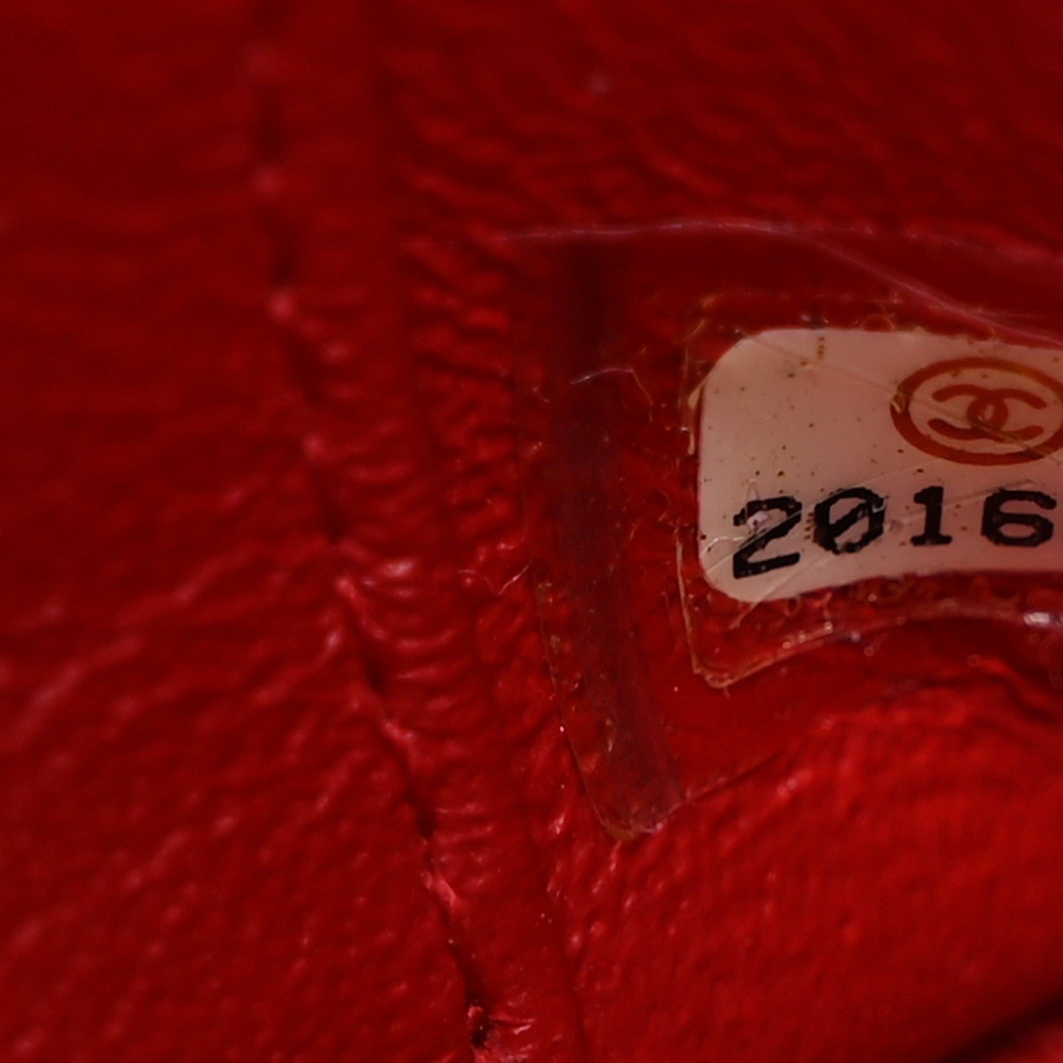 Chanel Lambskin Quilted Extra Mini Rectangular Flap Red 7 of 10