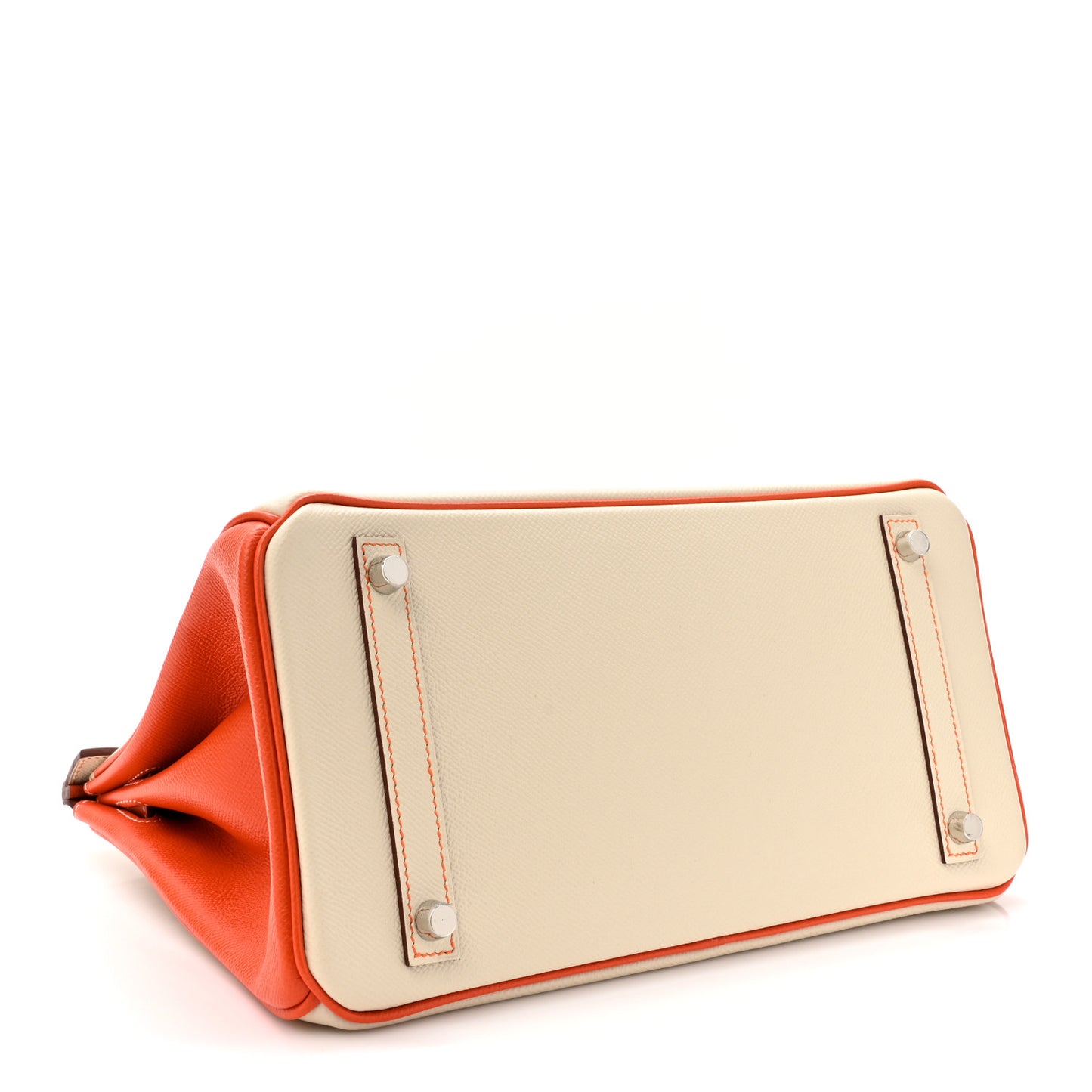 Epsom Horseshoe Birkin 30 Craie Feu