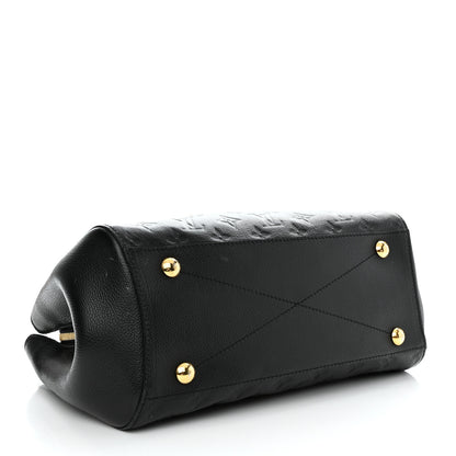 Louis Vuitton Empreinte Montaigne MM Black 4 of 10