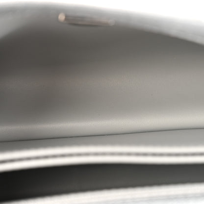 Chanel Metallic Caviar Quilted Mini Coco Handle Flap Silvery 5 of 11