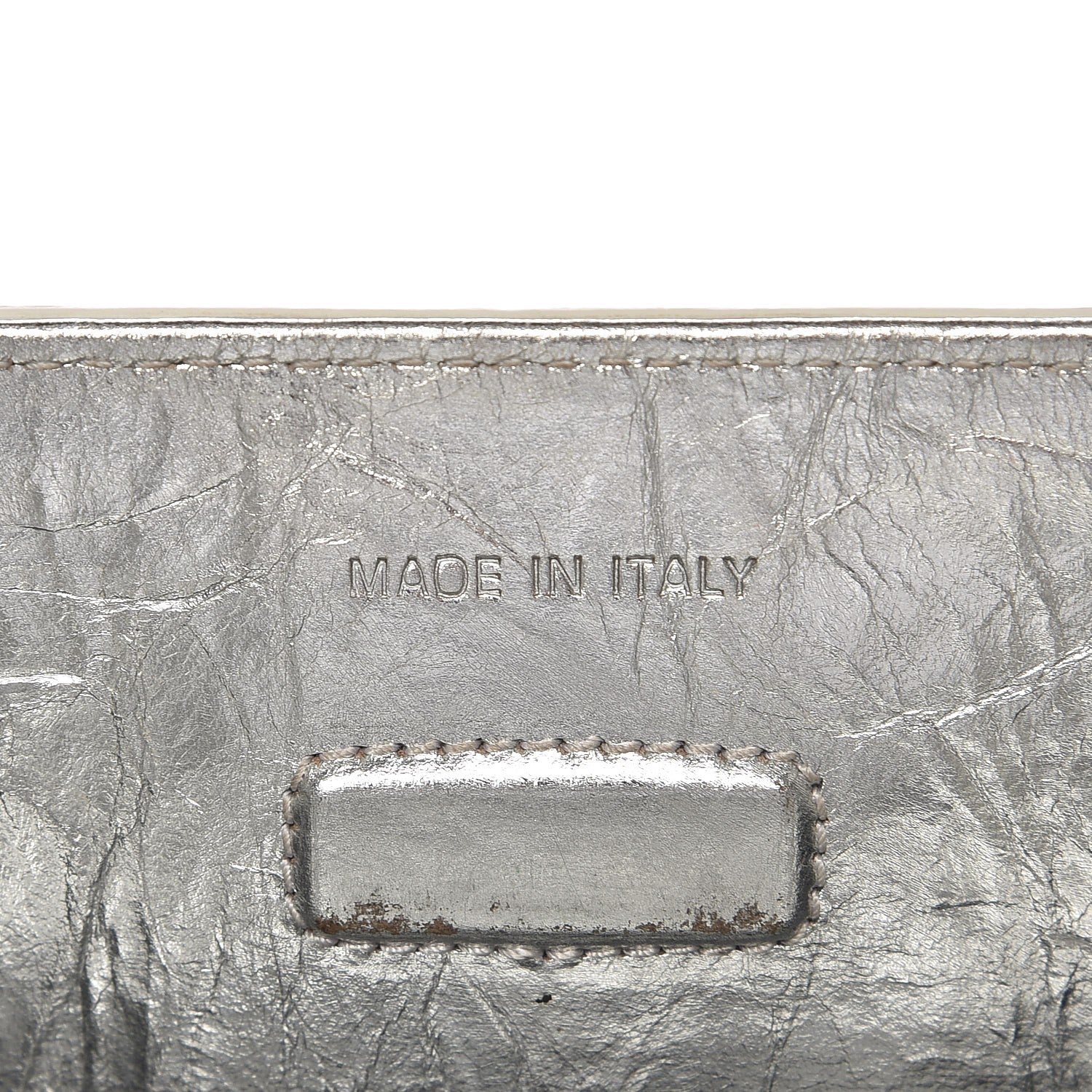 Christian Dior Metallic Calfskin Medium Diorever Flap Silver 7 of 10