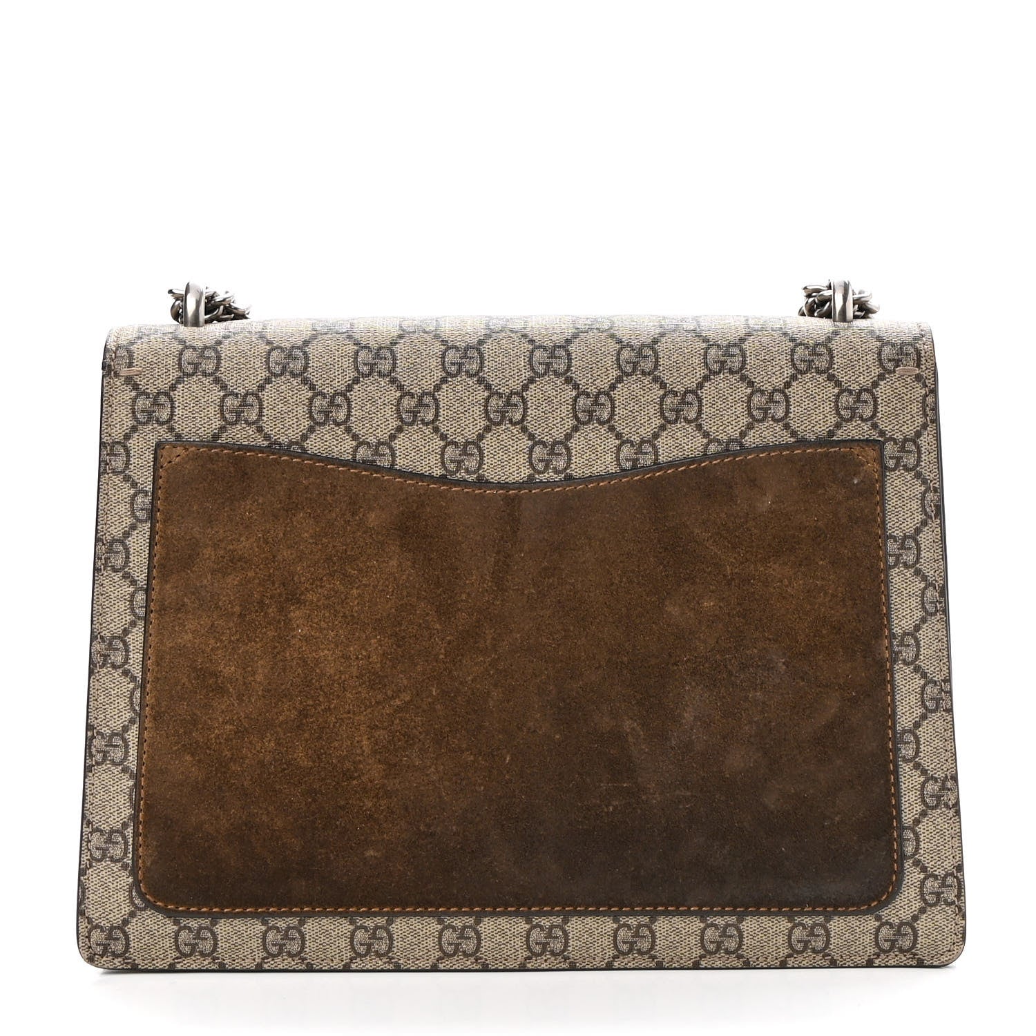 Gucci GG Supreme Monogram Medium Dionysus Shoulder Bag Taupe 10 of 10