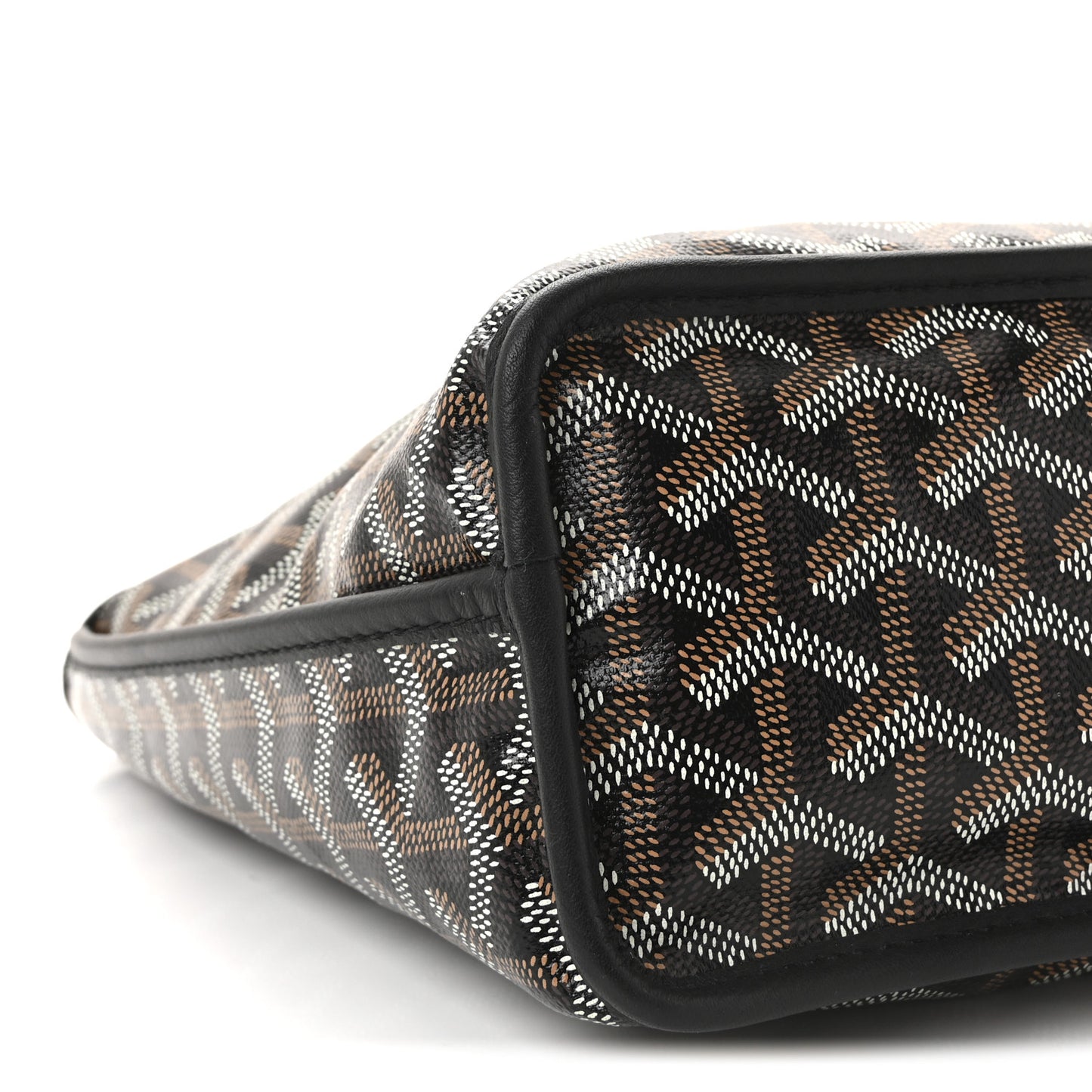 Goyardine Reversible Mini Anjou Black