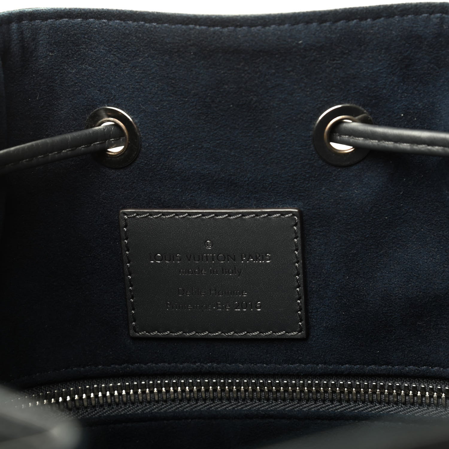 Louis Vuitton Epi Noe Navy Stripes 6 of 9